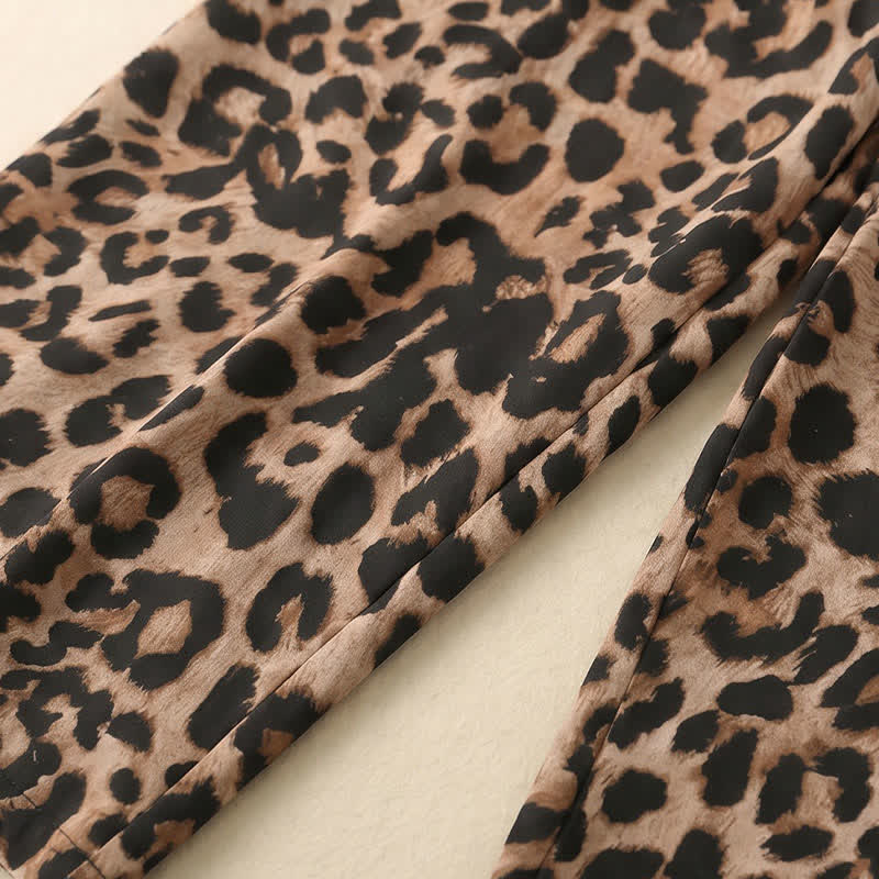 Heather Lounge Pants mit weitem Bein - image 29