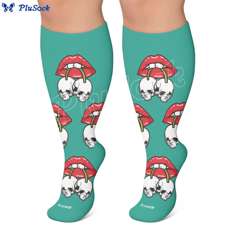 Kompressionsstrümpfe für tropfende Lippen in Übergröße - image 7