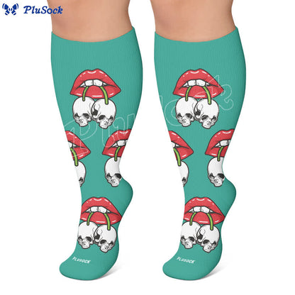 Kompressionsstrümpfe für tropfende Lippen in Übergröße - image 7