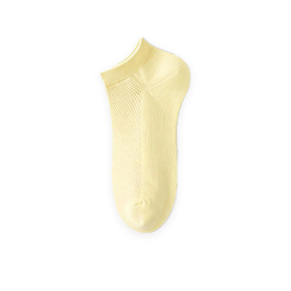 Atmungsaktive Mesh-Knöchelsocken (10 Paar) - Gelb - EU35-42 (US2-8,5) - image 8