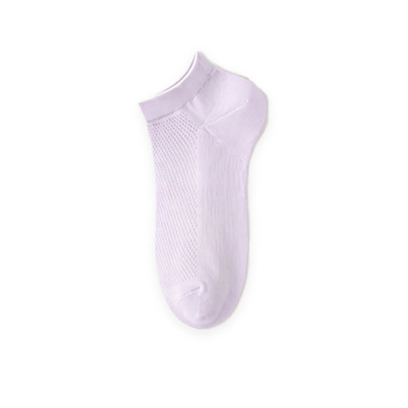 Atmungsaktive Mesh-Knöchelsocken (10 Paar) - Lila - EU35-42 (US2-8,5) - image 14