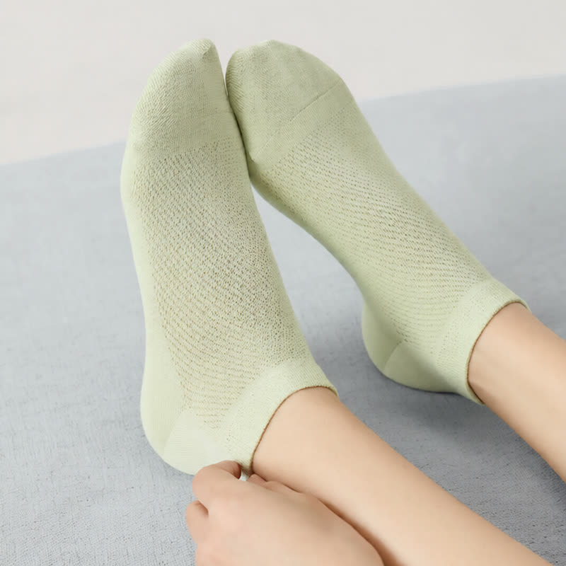 Atmungsaktive Mesh-Knöchelsocken (10 Paar) - image 4