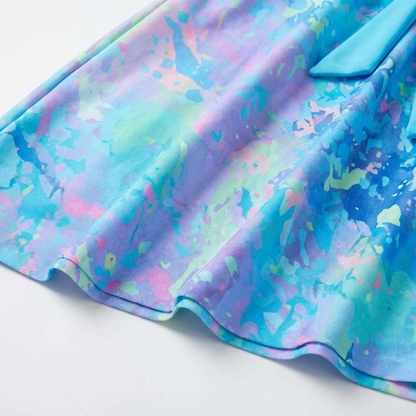 Zweiteiliges Badekleid im Batik-Look - image 8