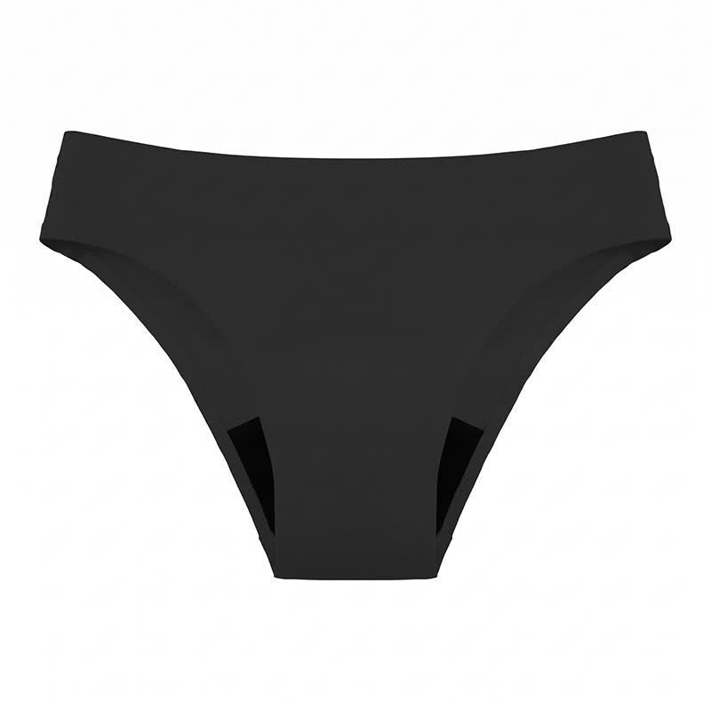 Nahtloser High-Cut-Slip - Schwarz - 4XL - image 4