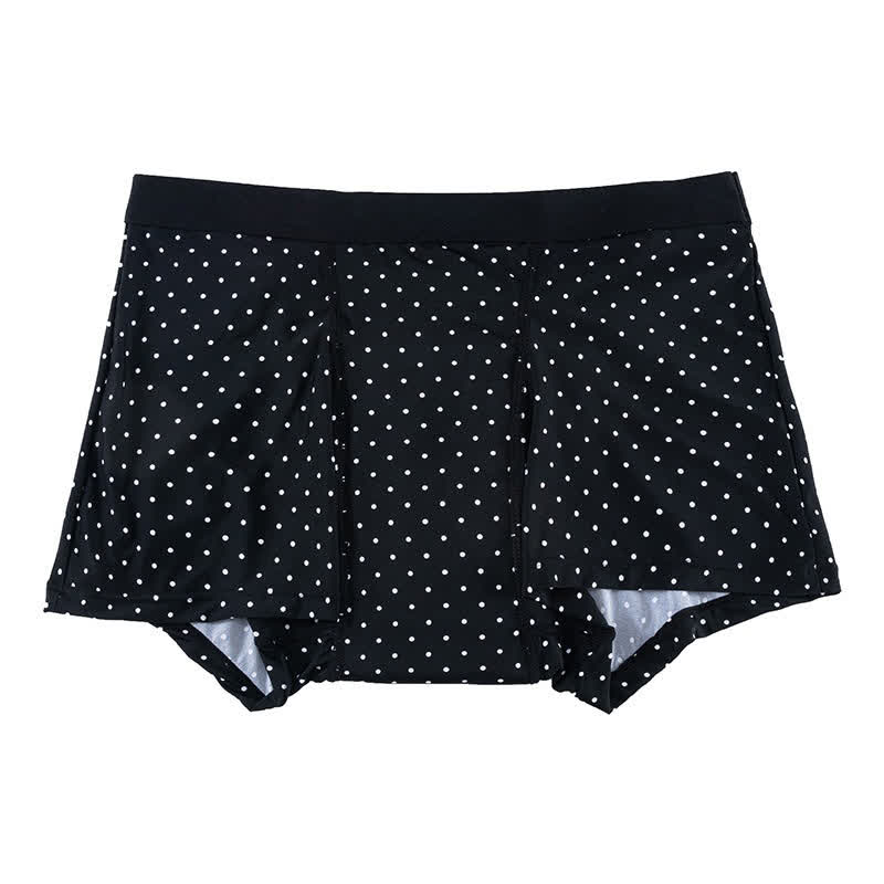 Klassische Boxershorts mit Polka-Dots - Punkte - 4XL - image 5