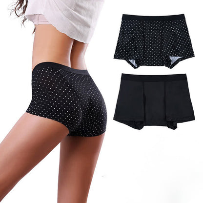 Klassische Boxershorts mit Polka-Dots - image 0