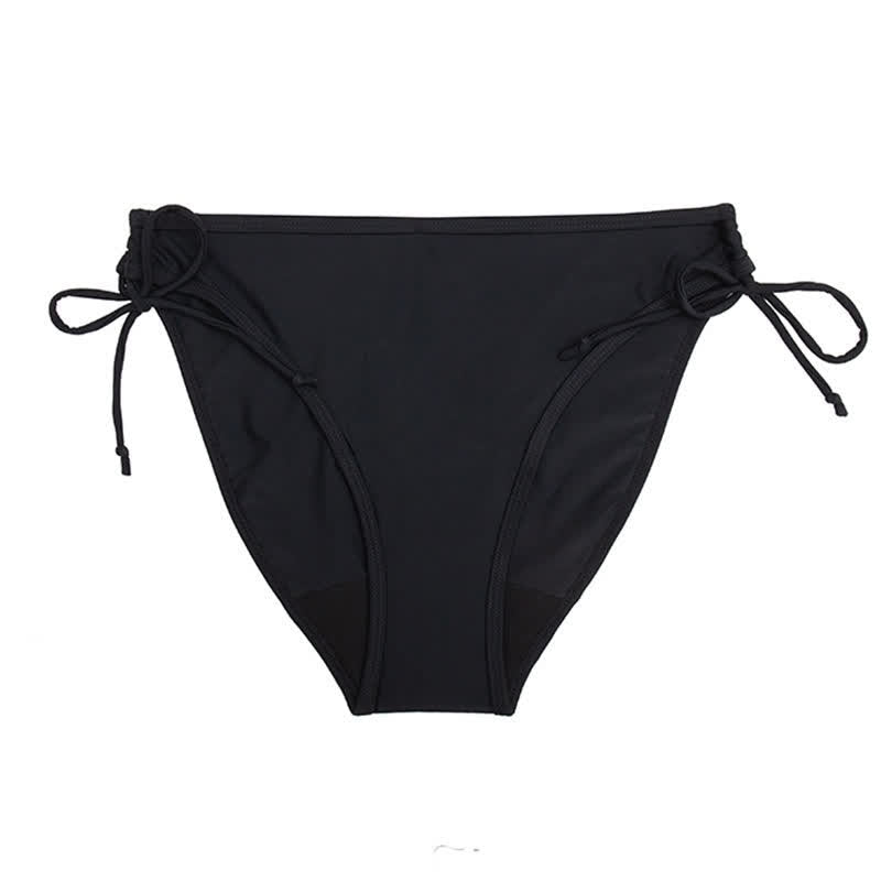 Klassischer Slip mit seitlicher Bindung - Schwarz - 2XL - image 3