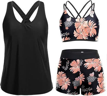 Sport Tankini Dreiteiliges Tankini-Set - image 14