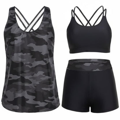 Sport Tankini Dreiteiler Badeanzüge - image 17