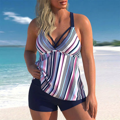 Tankini-Set mit gekreuztem V-Ausschnitt - image 2
