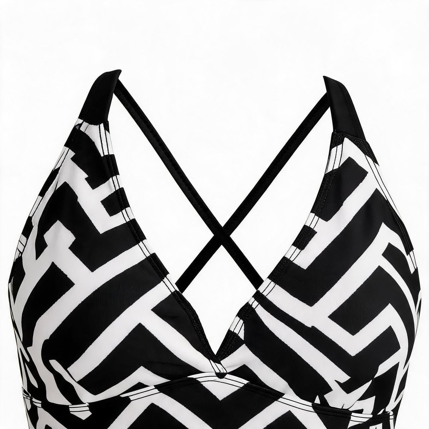 Tankini-Set mit gekreuztem V-Ausschnitt - image 9
