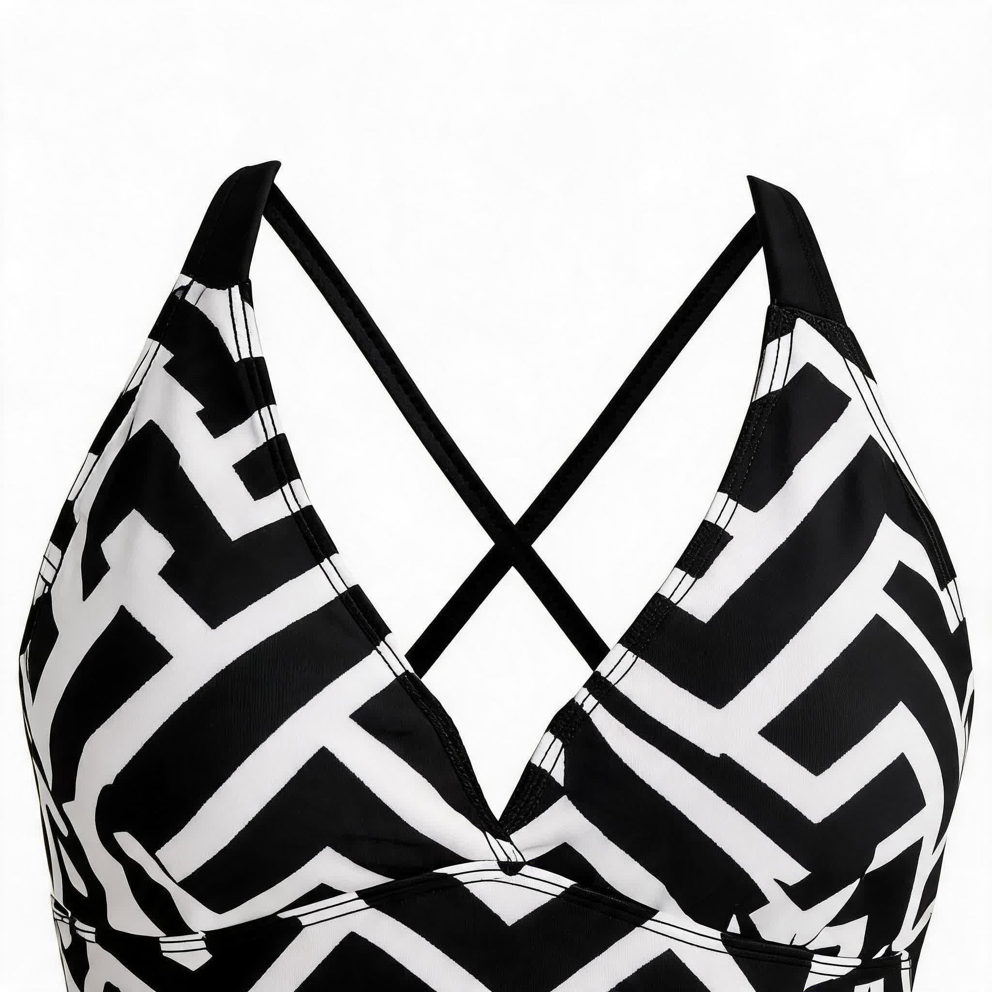 Tankini-Set mit gekreuztem V-Ausschnitt - image 9