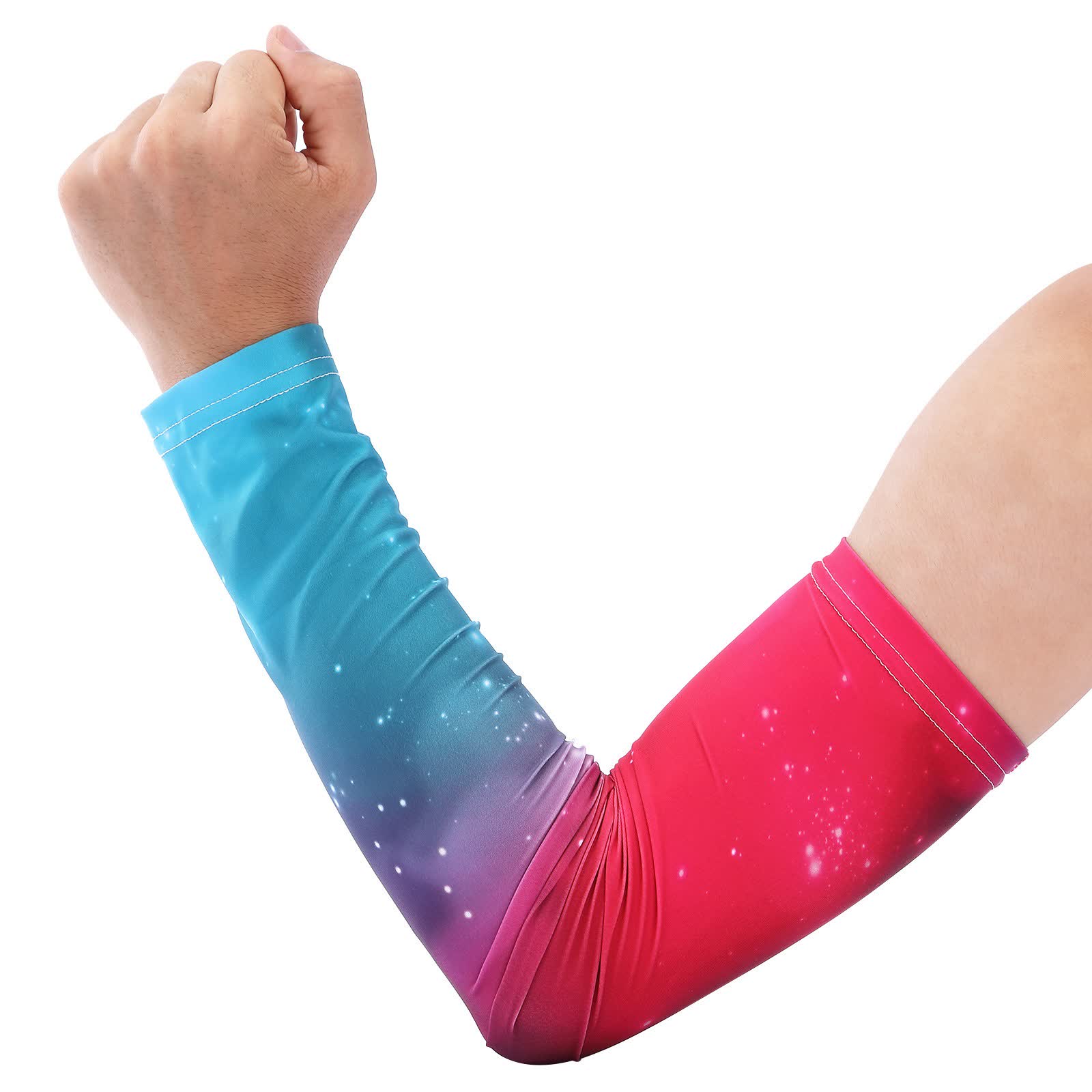 Galaxy Fade Kühlende Armstulpen (2 Paar) - Rosa - Einheitsgröße - image 0