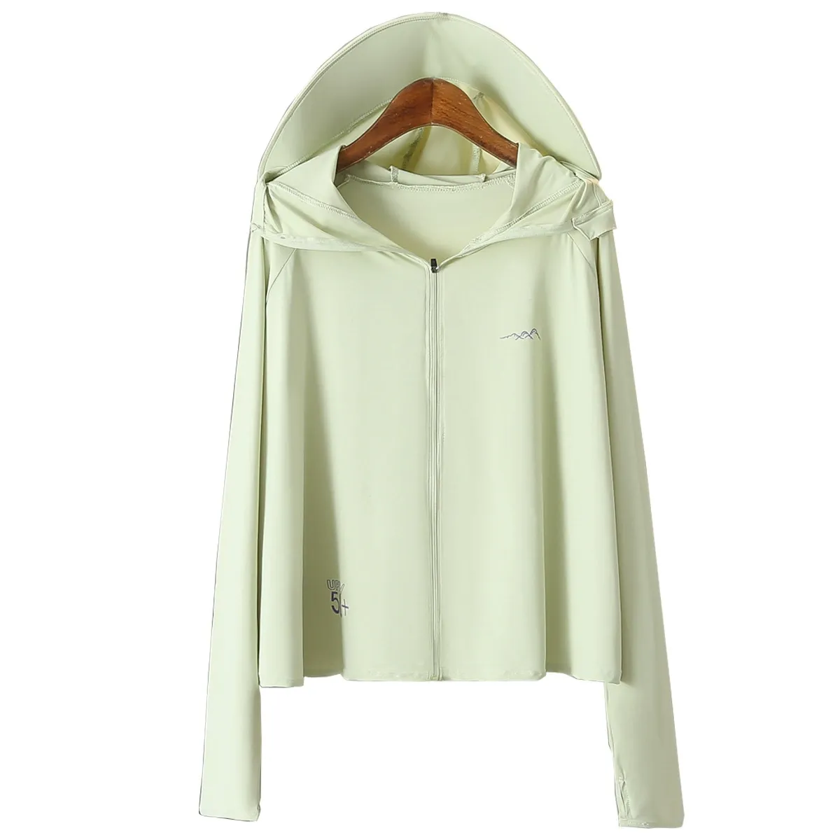 Sonnenschutzjacke mit Kapuze und Reißverschluss - image 13