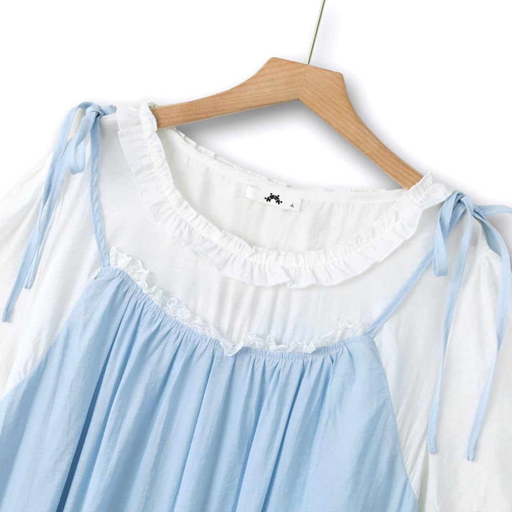 Plus Size Schleifenträger Zweiteiliges Midi-Kleid aus Kunstleder - image 1