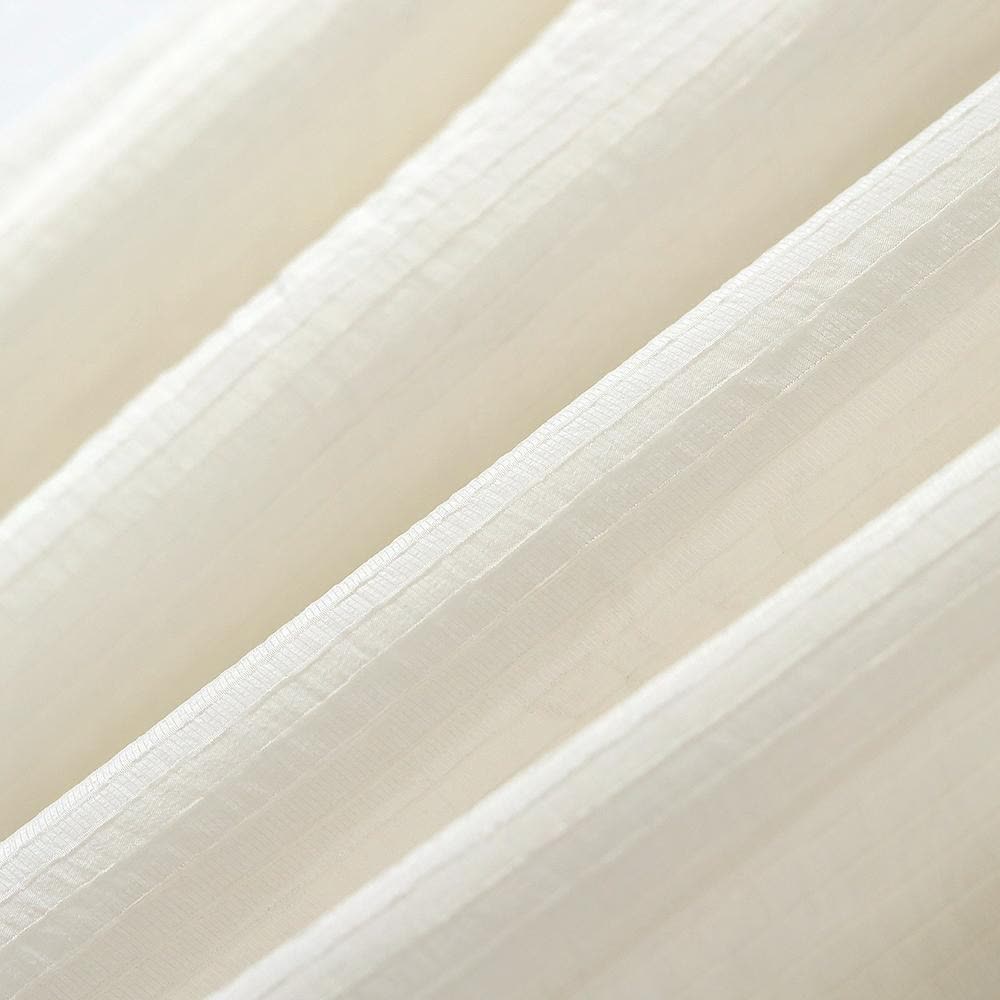Midikleid aus strukturiertem Tencel-Mischgewebe mit Puffärmeln - image 5