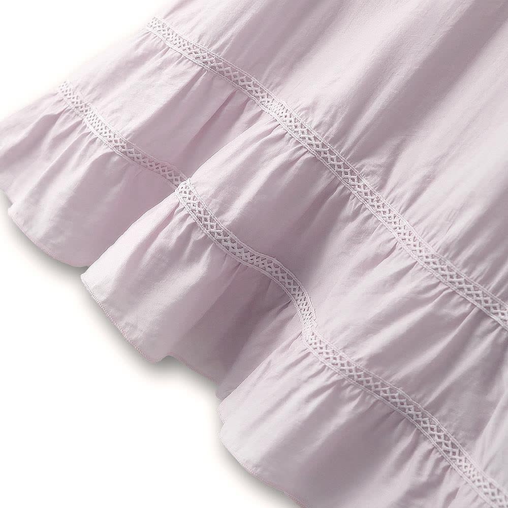 Plus Size Lavendel Quasten-Bluse im Boho-Stil - image 4