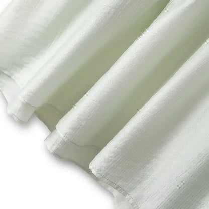 Plus Size Stufenbluse aus Tencel mit flatternden Ärmeln - image 4