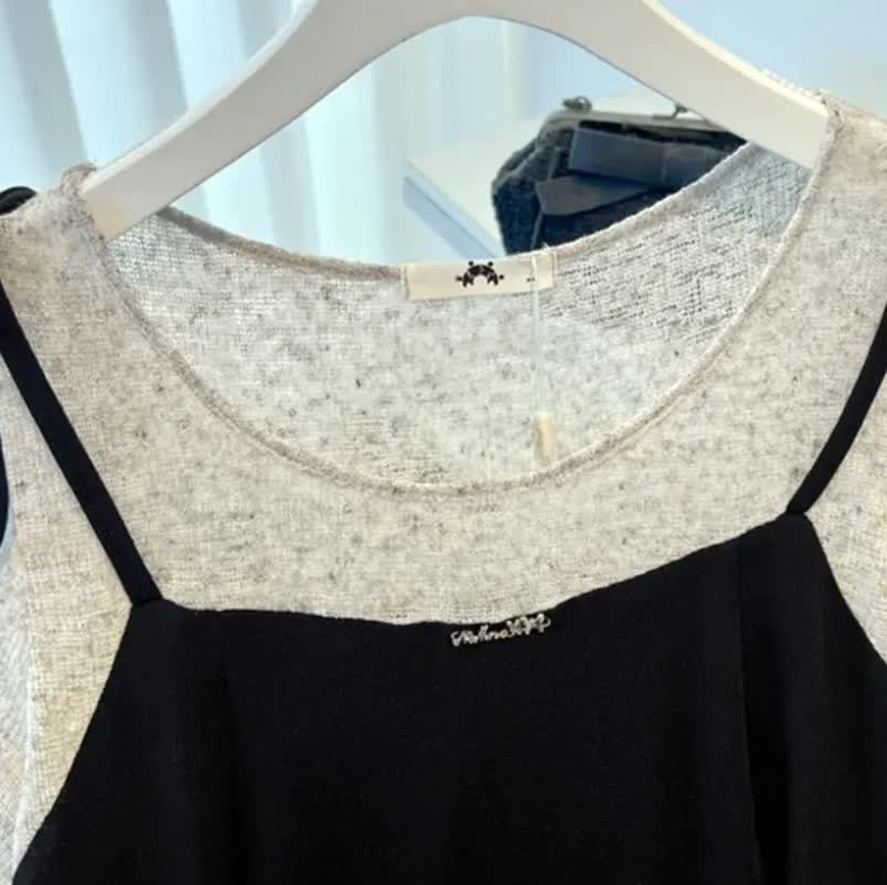 Lagenkleid in Übergröße mit Bindebändern, Midi-Länge - image 4