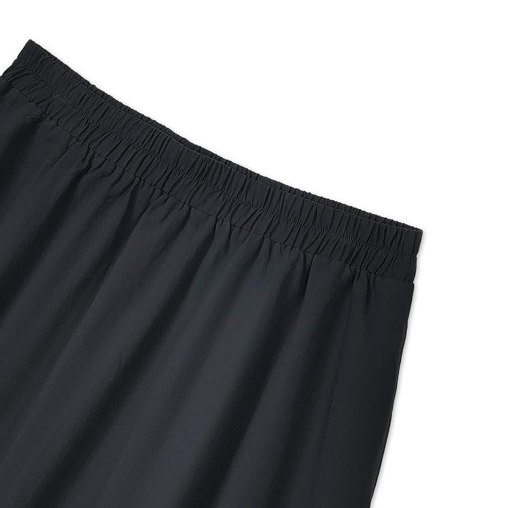 Set aus einfarbigem, locker sitzendem Oberteil und Rock aus Baumwollleinen in Übergröße mit Taschen - image 12