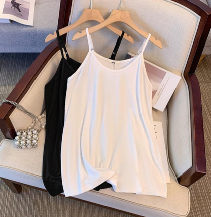 Plus Size Ice Silk Camisole Tank Top - image 0