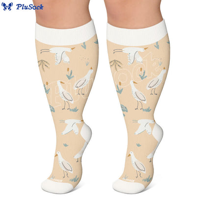 Kompressionsstrümpfe von Swan Cat in Übergröße - image 7