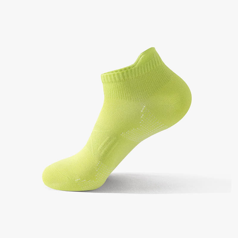 Atmungsaktive Sport-Knöchelkompressionssocken (6 Paar) - Fluoreszierendes Grün - EU38-43 (US5-9) - image 5