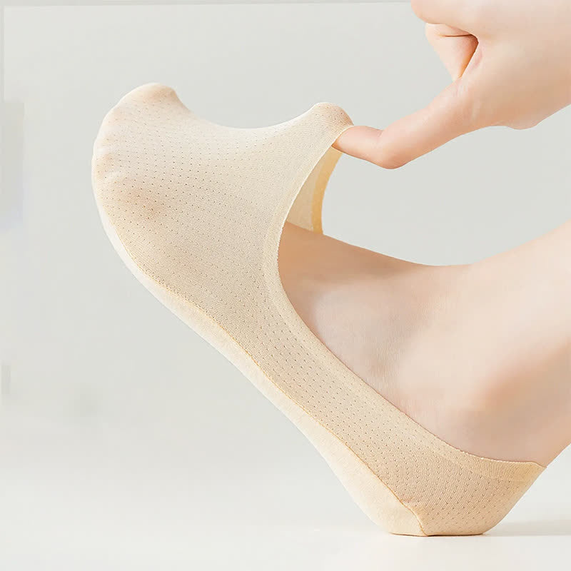 Kühlende, weiche, unsichtbare Socken aus Eisseide (6 Paar) - image 4