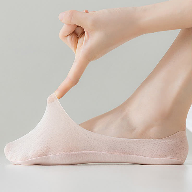 Kühlende, weiche, unsichtbare Socken aus Eisseide (6 Paar) - image 6