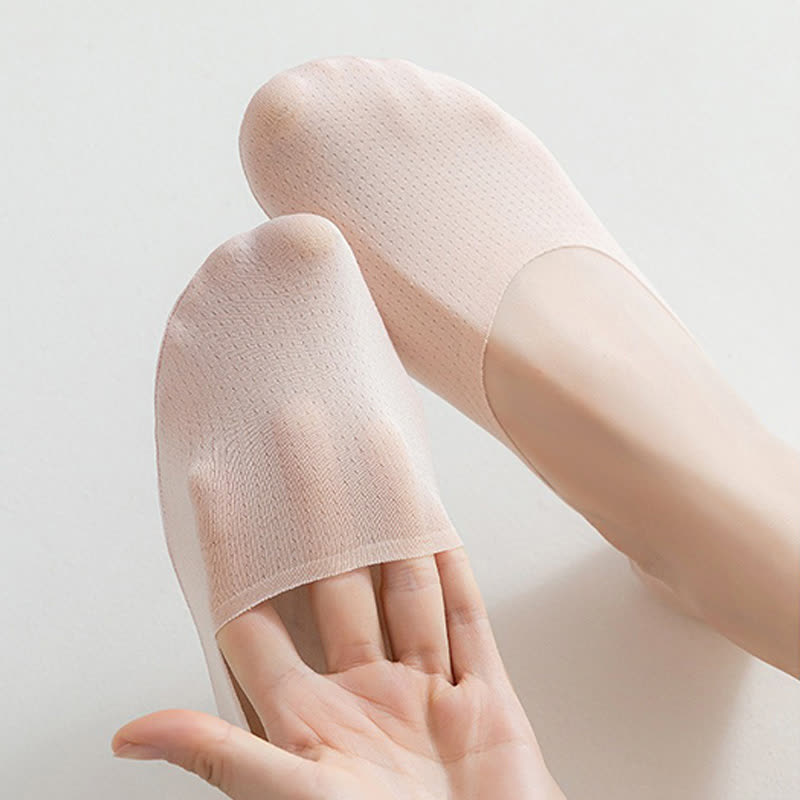 Kühlende, weiche, unsichtbare Socken aus Eisseide (6 Paar) - image 7