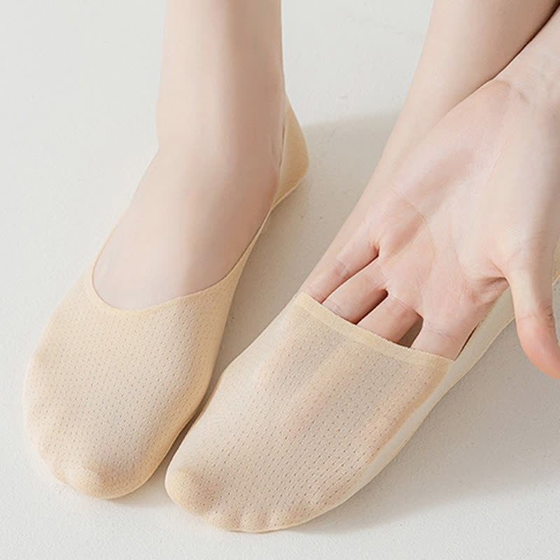 Kühlende, weiche, unsichtbare Socken aus Eisseide (6 Paar) - image 1