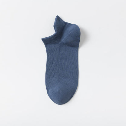 Atmungsaktive Mesh-Knöchelsocken (6 Paar) - Marineblau - EU39-44 (US6-10) - image 5