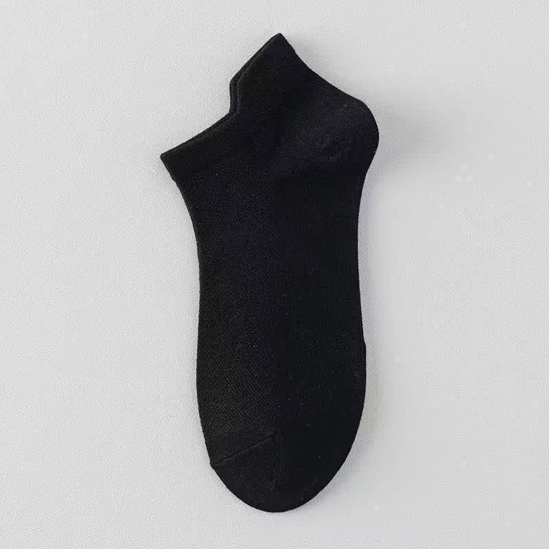 Atmungsaktive Mesh-Knöchelsocken (6 Paar) - Schwarz - EU39-44 (US6-10) - image 6