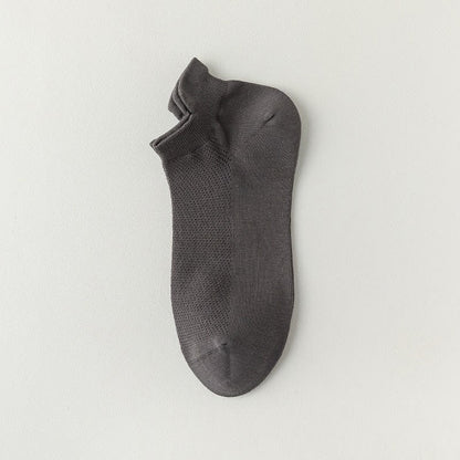 Atmungsaktive Mesh-Knöchelsocken (6 Paar) - Dunkelgrau - EU39-44 (US6-10) - image 9