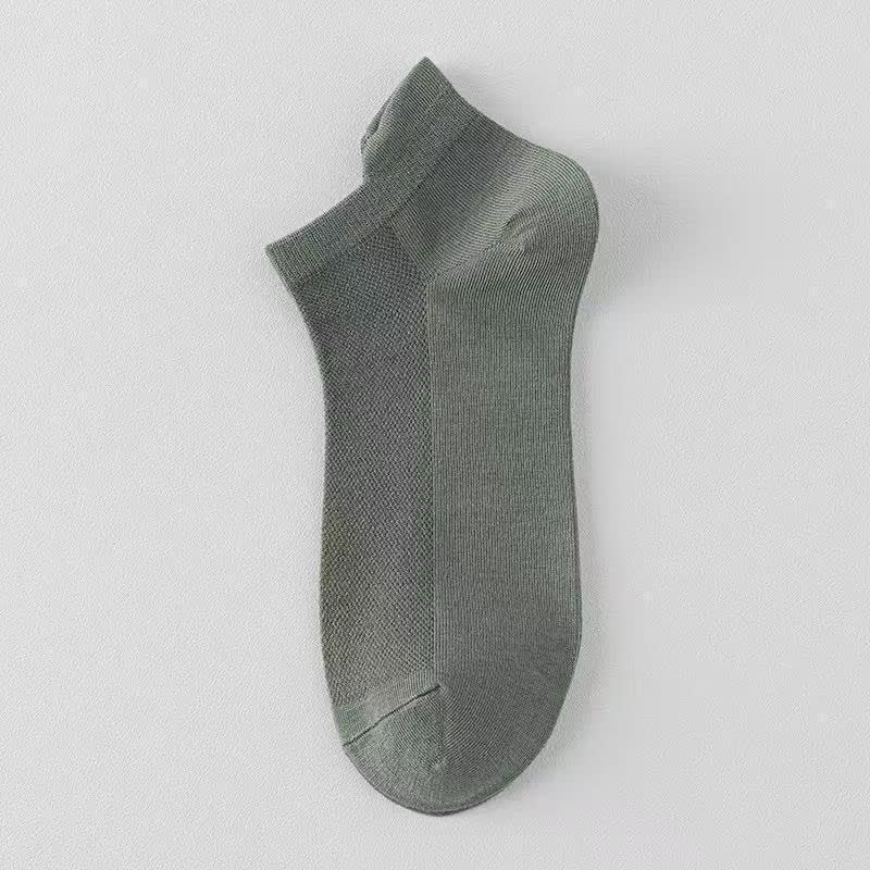 Atmungsaktive Mesh-Knöchelsocken (6 Paar) - Armeegrün - EU39-44 (US6-10) - image 8