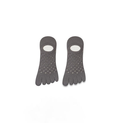 Atmungsaktive Zehensocken mit Fünf-Zehen-Ausrichtung (3 Paar) - Dunkelgrau - EU39-44 (US6-10) - image 4