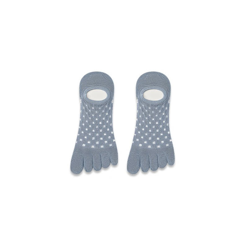Atmungsaktive Zehensocken mit Fünf-Zehen-Ausrichtung (3 Paar) - Blau - EU39-44 (US6-10) - image 8