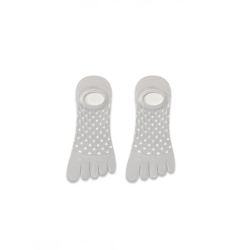 Atmungsaktive Zehensocken mit Fünf-Zehen-Ausrichtung (3 Paar) - Hellgrau - EU39-44 (US6-10) - image 7