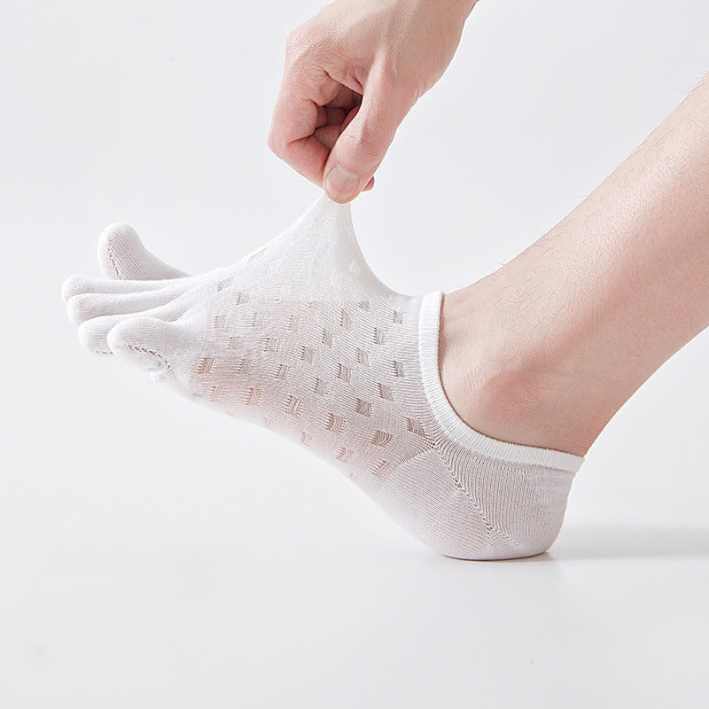 Atmungsaktive Zehensocken mit Fünf-Zehen-Ausrichtung (3 Paar) - image 1