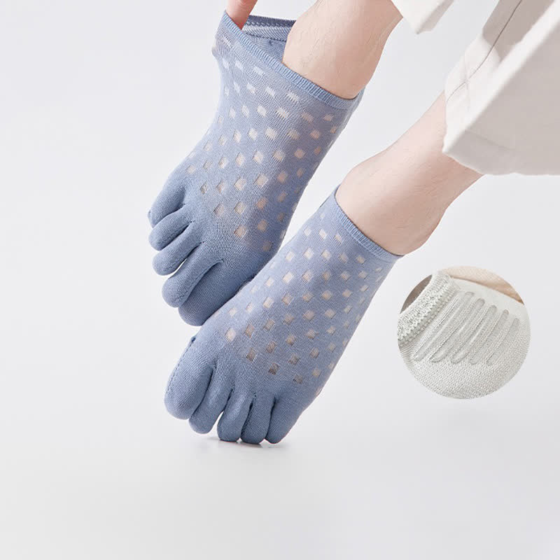 Atmungsaktive Zehensocken mit Fünf-Zehen-Ausrichtung (3 Paar) - image 2