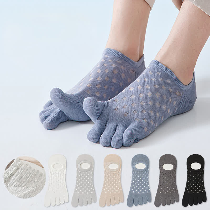 Atmungsaktive Zehensocken mit Fünf-Zehen-Ausrichtung (3 Paar) - image 0