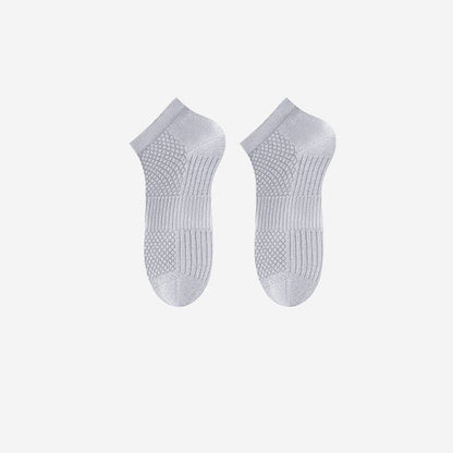 Atmungsaktive, antibakterielle Knöchelsocken aus Eisseide (5 Paar) - Hellgrau - EU39-44 (US6-10) - image 8