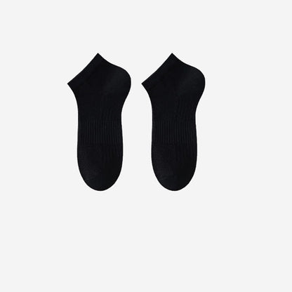 Atmungsaktive, antibakterielle Knöchelsocken aus Eisseide (5 Paar) - Schwarz - EU39-44 (US6-10) - image 10
