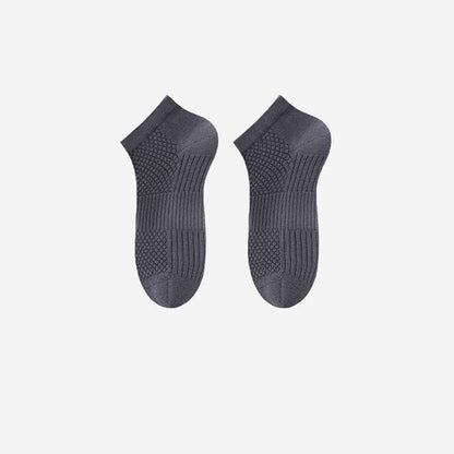 Atmungsaktive, antibakterielle Knöchelsocken aus Eisseide (5 Paar) - Grau - EU39-44 (US6-10) - image 9