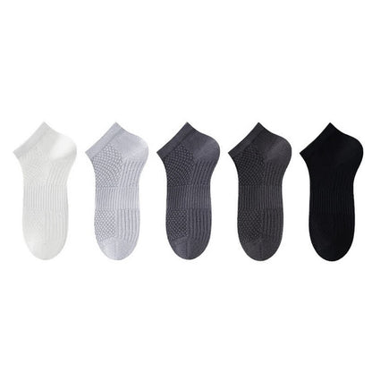 Atmungsaktive, antibakterielle Knöchelsocken aus Eisseide (5 Paar) - image 11