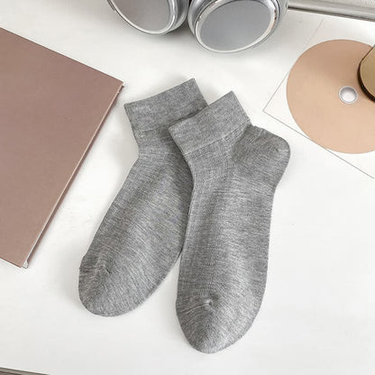Weiche, dehnbare Knöchelsocken (5 Paar) - Hellgrau - EU36-44 (US3-10) - image 10
