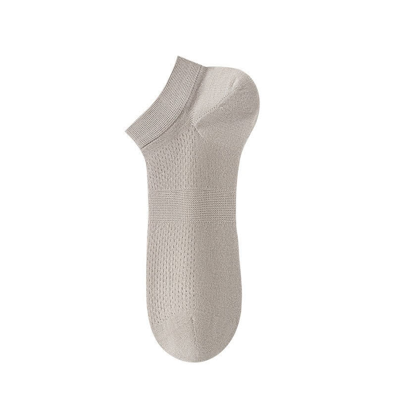 Atmungsaktive Seiden-Knöchelsocken (8 Paar) - Aprikose - EU36-44 (US3-10) - image 10