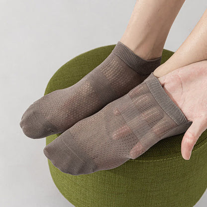 Atmungsaktive Seiden-Knöchelsocken (8 Paar) - image 2
