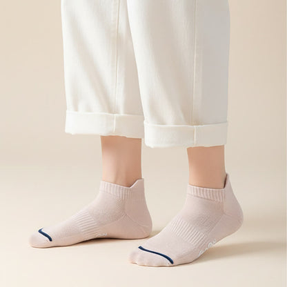 Atmungsaktive, gepolsterte Knöchelsocken (5 Paar) - Khaki - EU36-44 (US3-10) - image 3