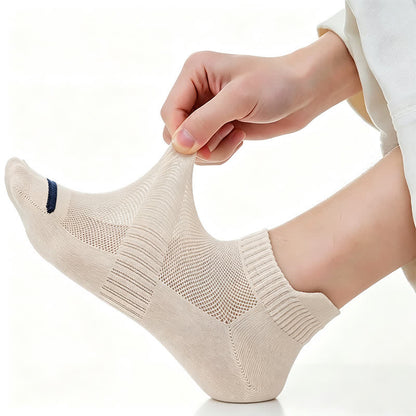 Atmungsaktive, gepolsterte Knöchelsocken (5 Paar) - image 4